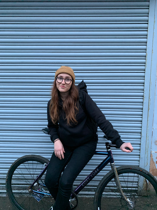 Woman Fixed Gear Girl